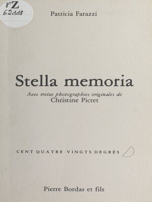 cover image of Stella memoria